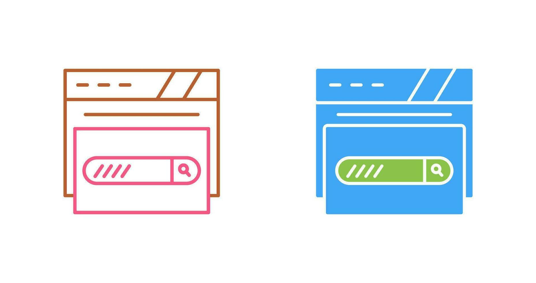 Search Bar Vector Icon