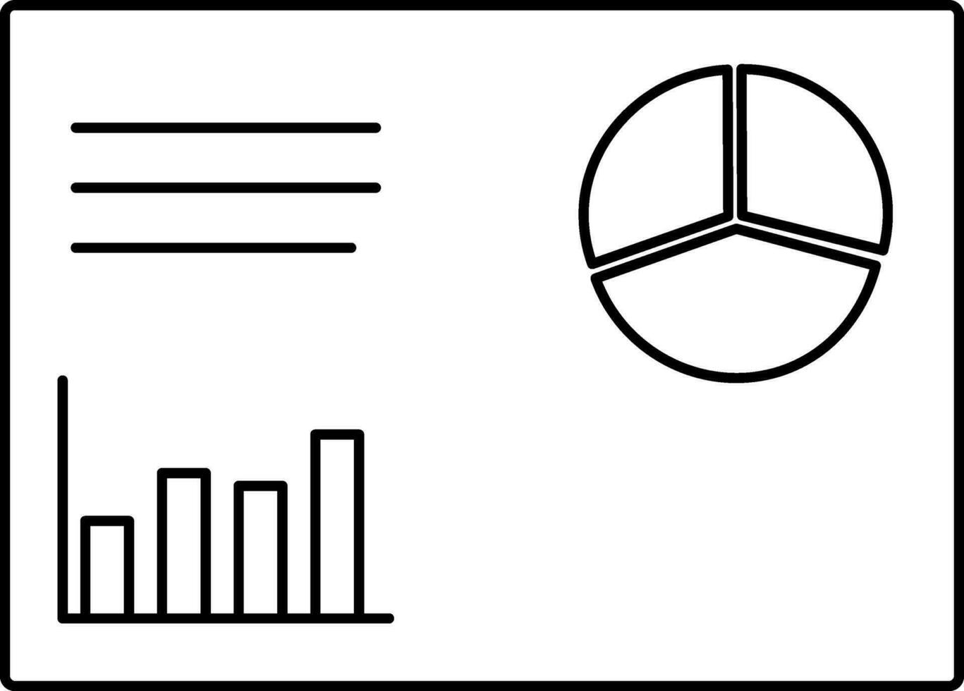 Illustration Of Infographic Icon Or Symbol. vector