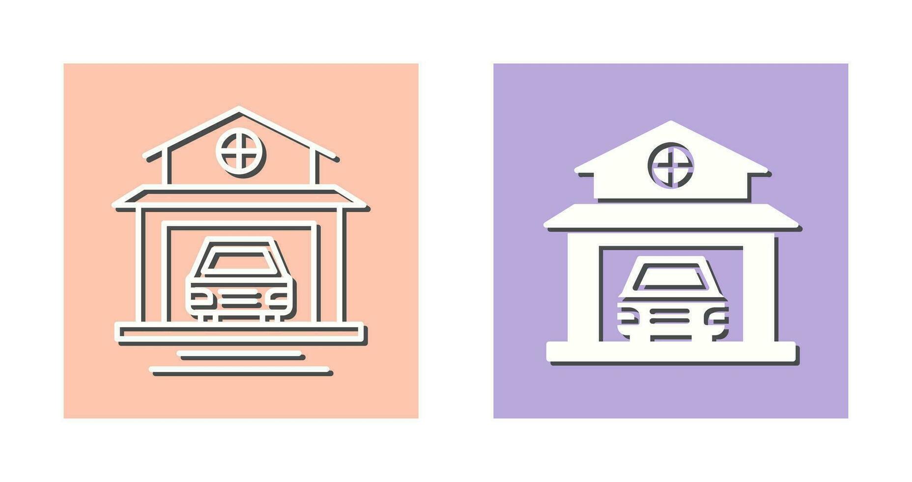 Garage Vector Icon