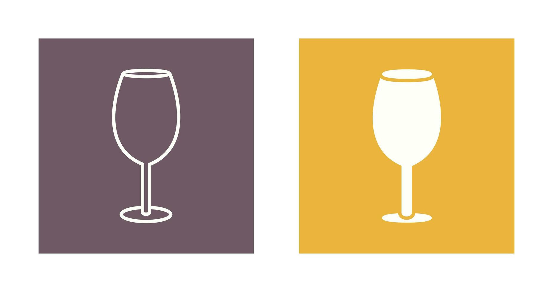 Wine Glass Vector Icon