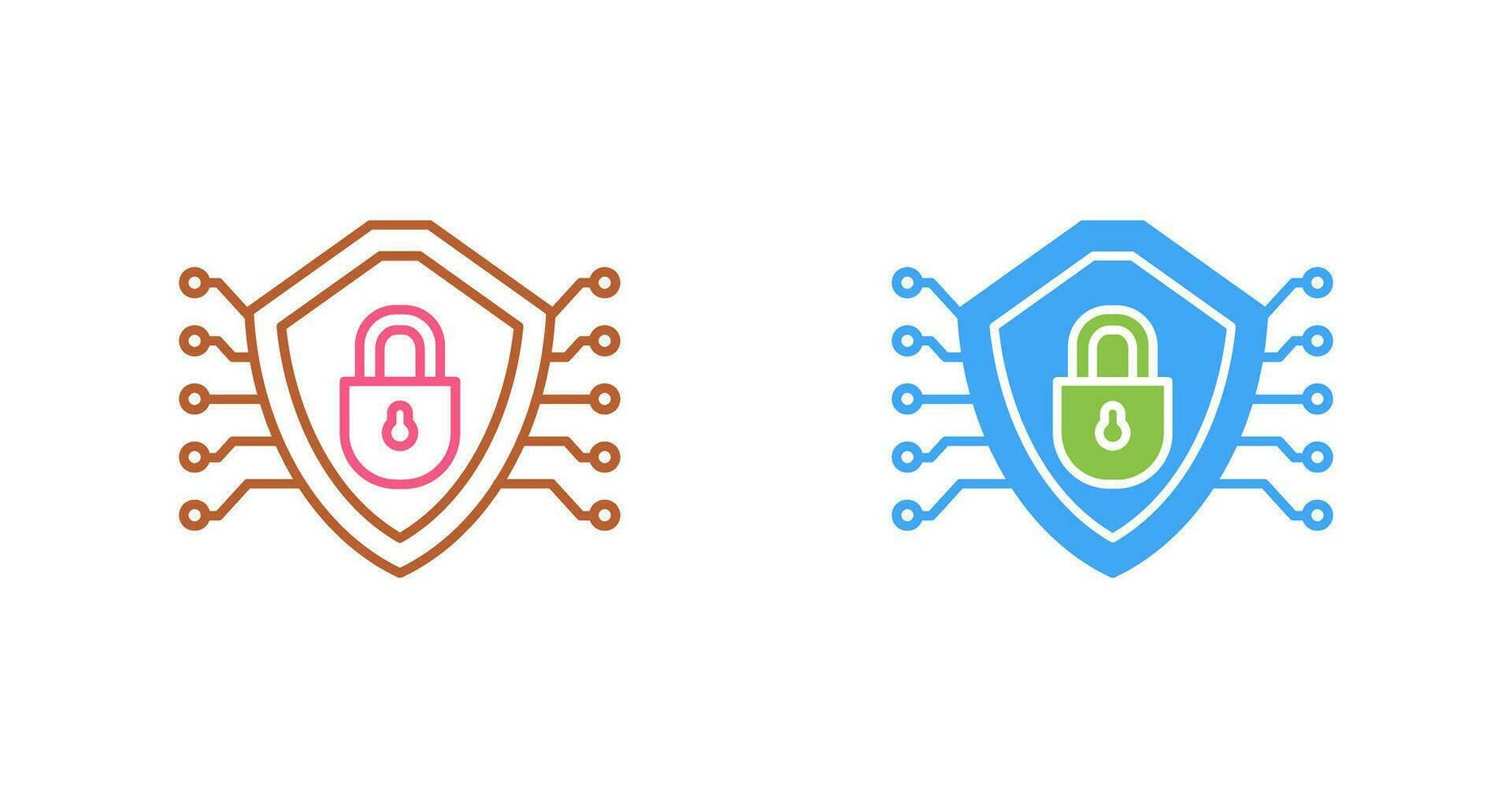 Cyber Security Vector Icon