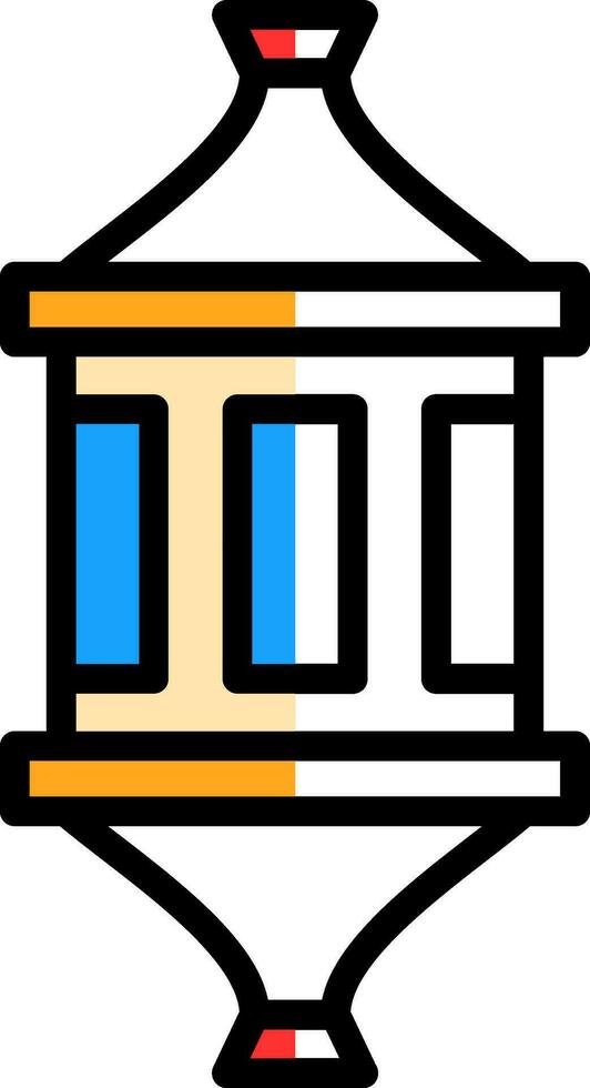 Lantern Vector Icon Design