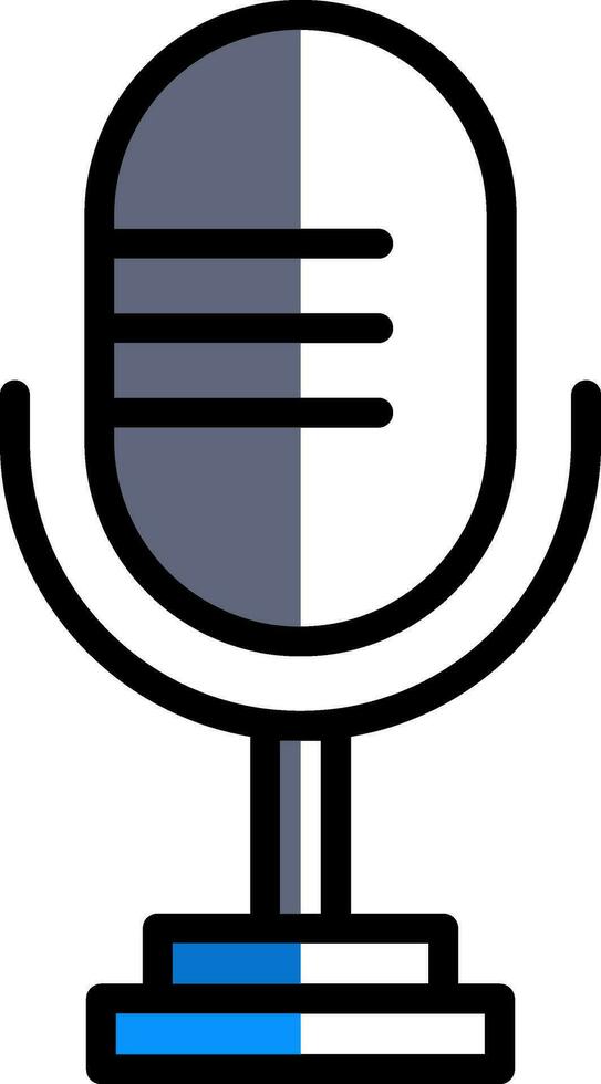 Microphone Vector Icon Design