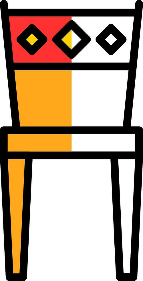 Chair Vector Icon Design
