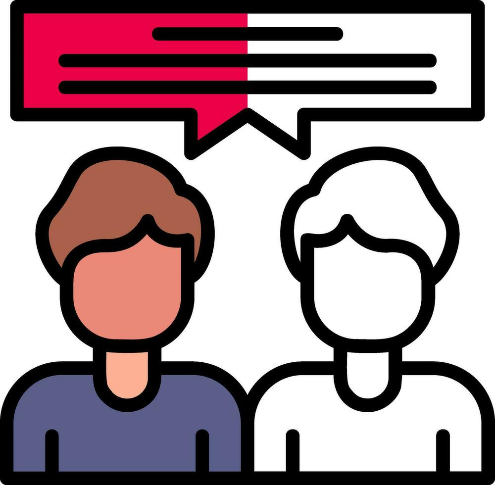 Meeting Vector Icon Design