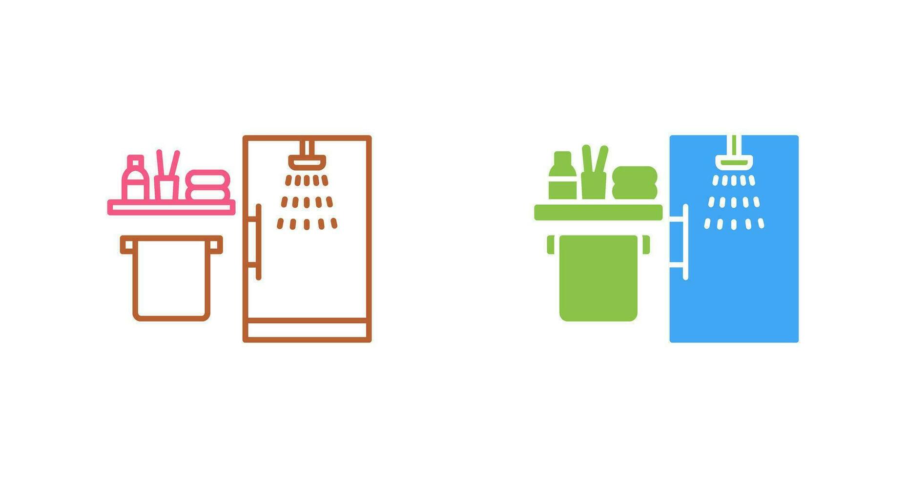 Shower Vector Icon