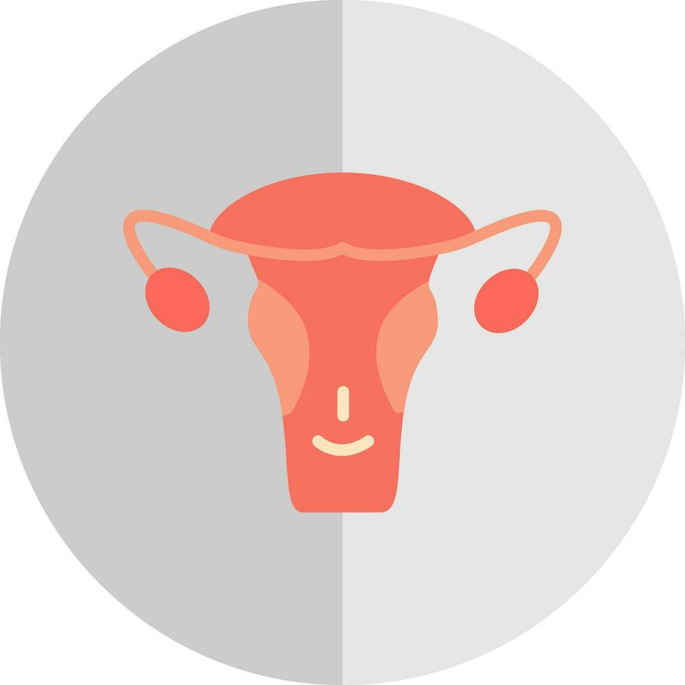 Uterus Vector Icon Design