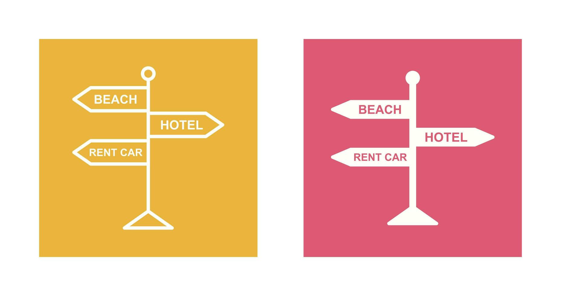 Signboard Vector Icon