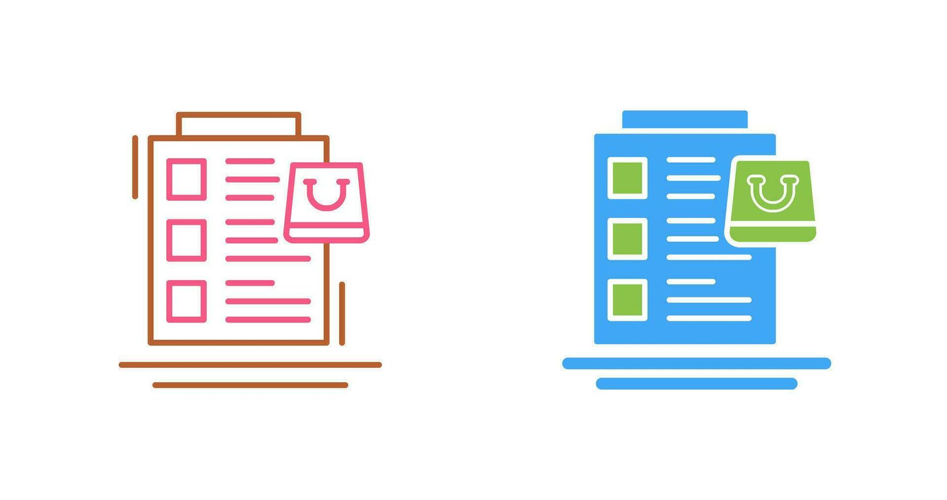 Wish List Vector Icon