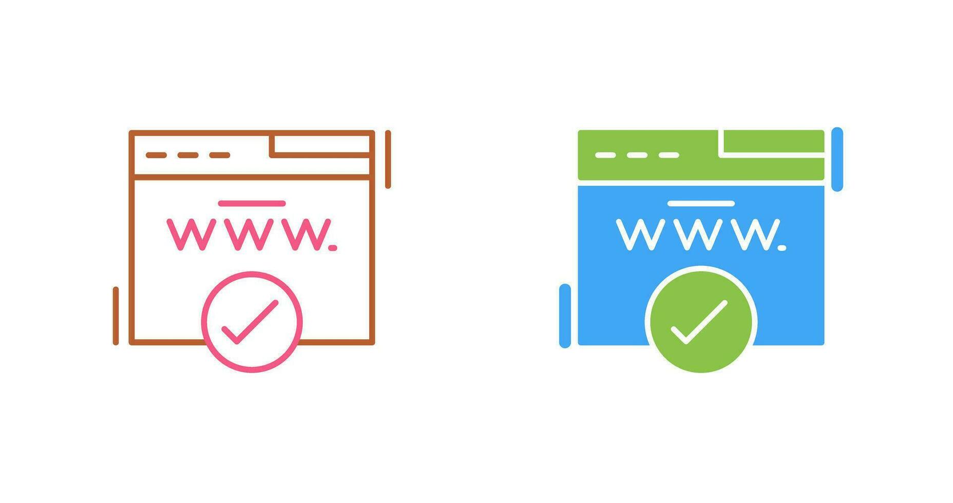 Domain Vector Icon