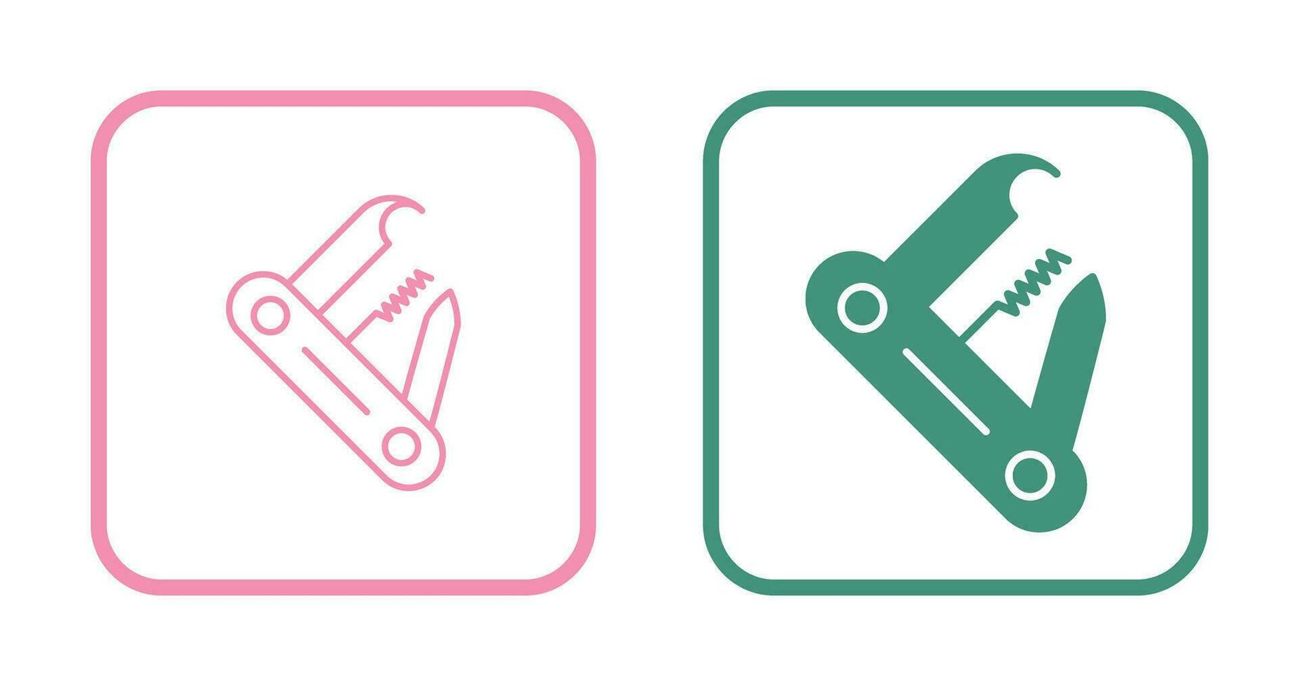 Swiss Army Knife Vector Icon