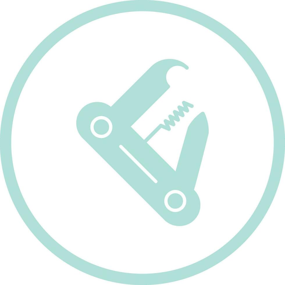 Swiss Army Knife Vector Icon