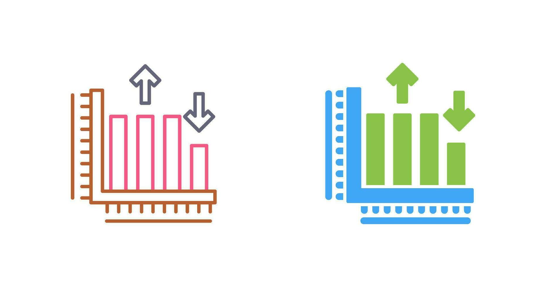 Bar Graph Vector Icon