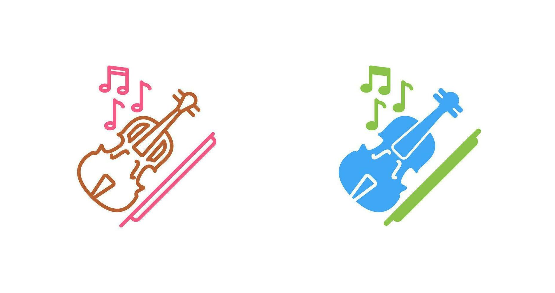 Violin Vector Icon