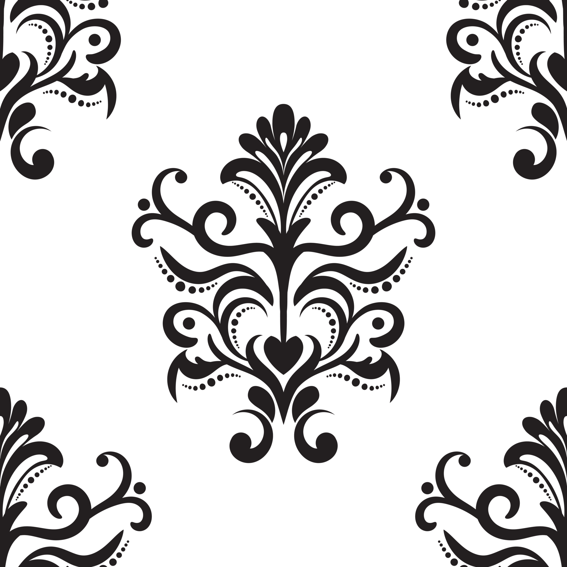 Damask pattern. Luxury wallpaper texture ornament decor. Baroque