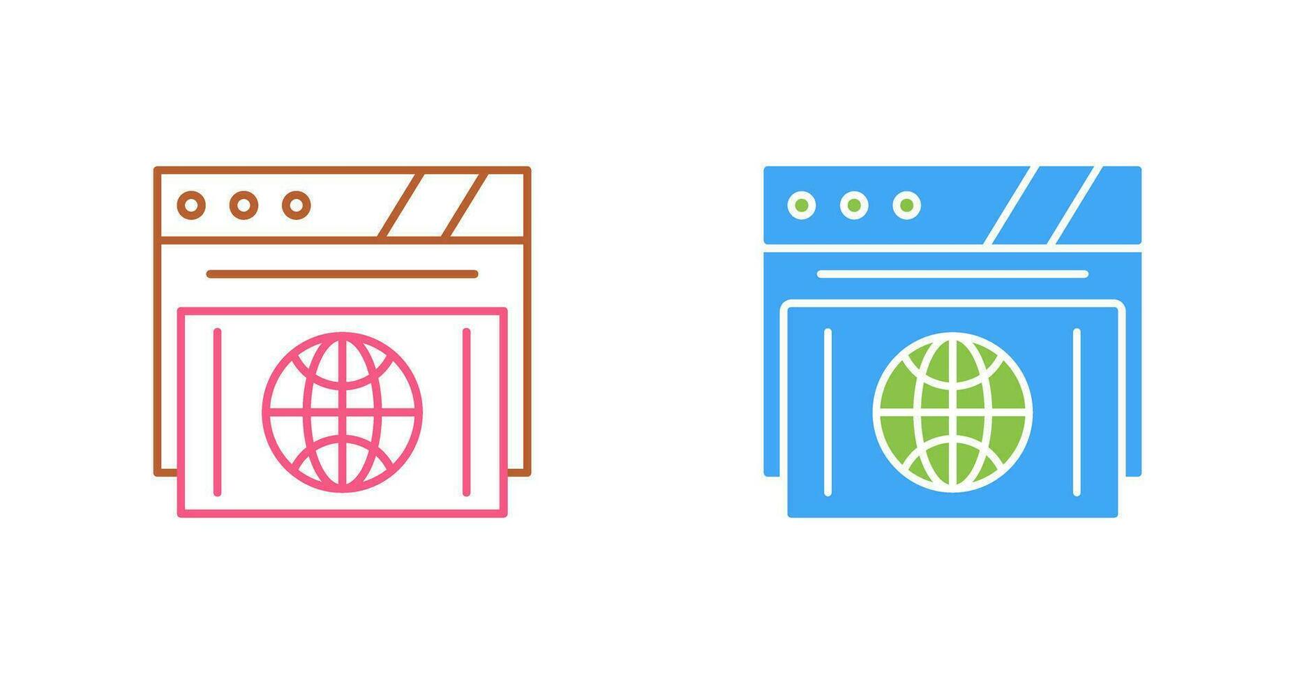 Browser Vector Icon