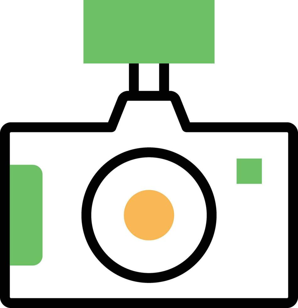 camera vector illustration on a background.Premium quality symbols.vector icons for concept and graphic design.