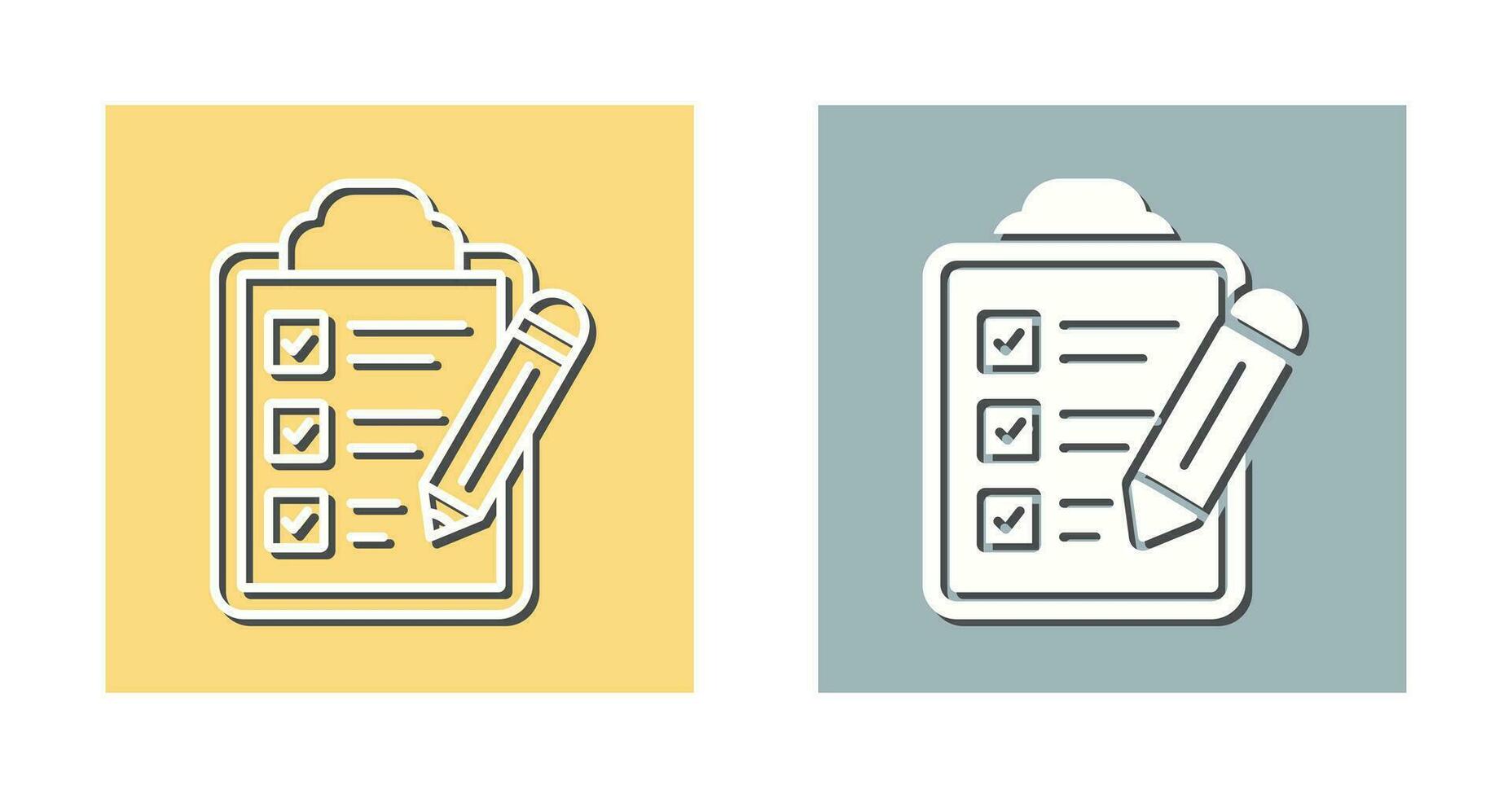 Checklist Vector Icon