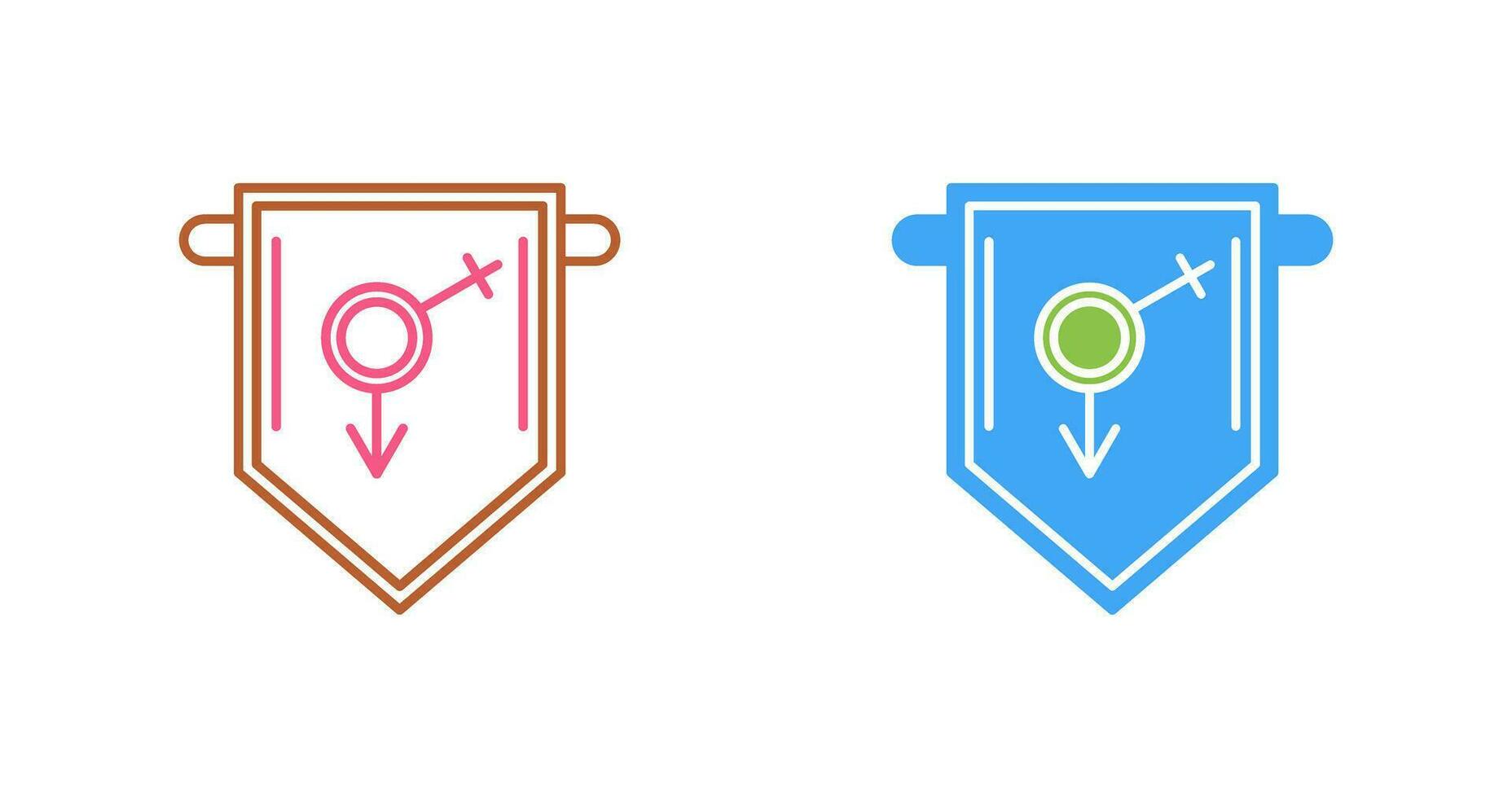 College Fraternity Vector Icon