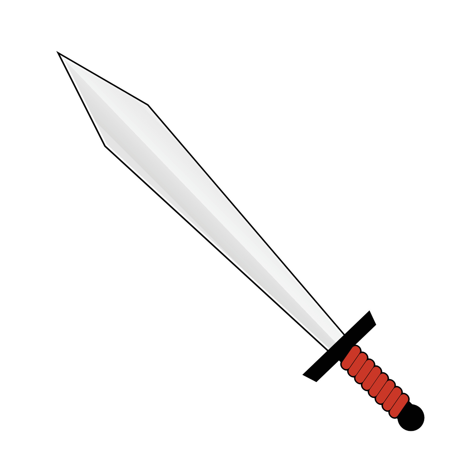 Minecraft Sword Clipart Silver Minecraft Sword On A White Background  Cartoon Vector, Minecraft Sword, Clipart, Cartoon PNG and Vector with  Transparent Background for Free Download