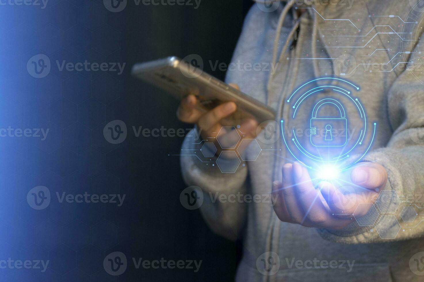 Data protection Cyber Security Privacy Business Internet Technology Concept photo