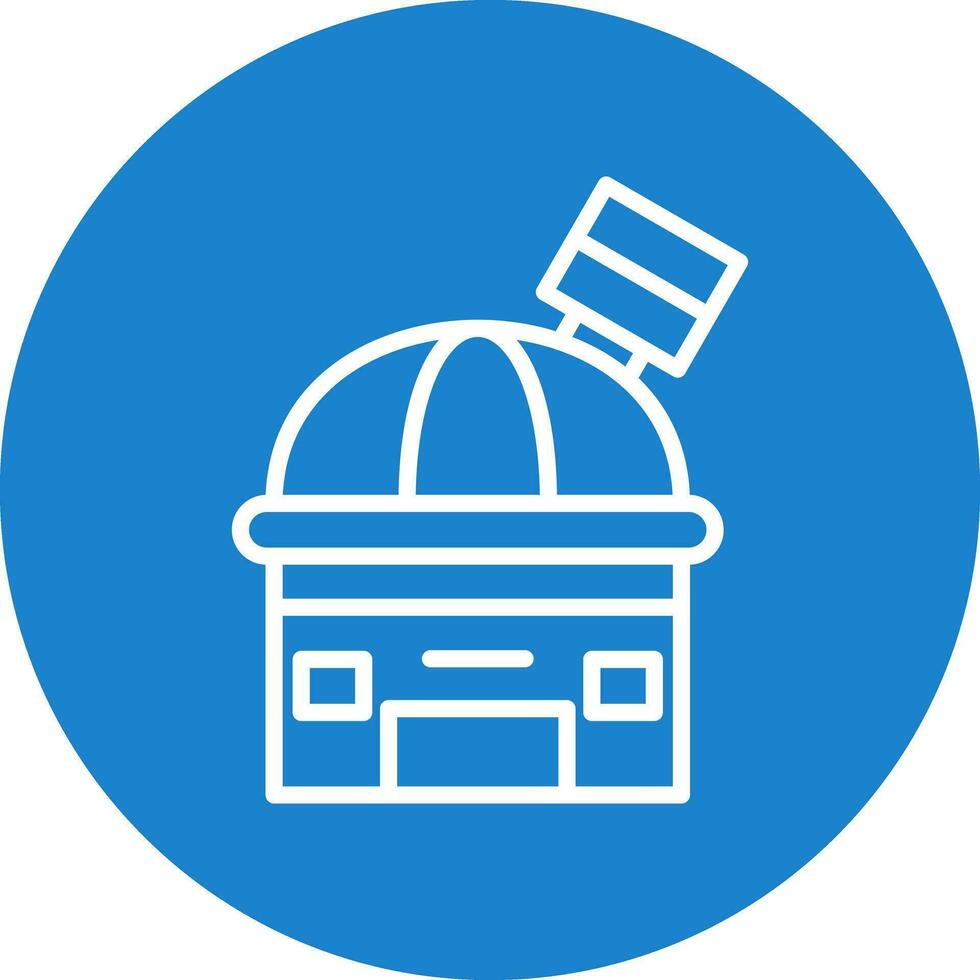 Observatory Vector Icon Design