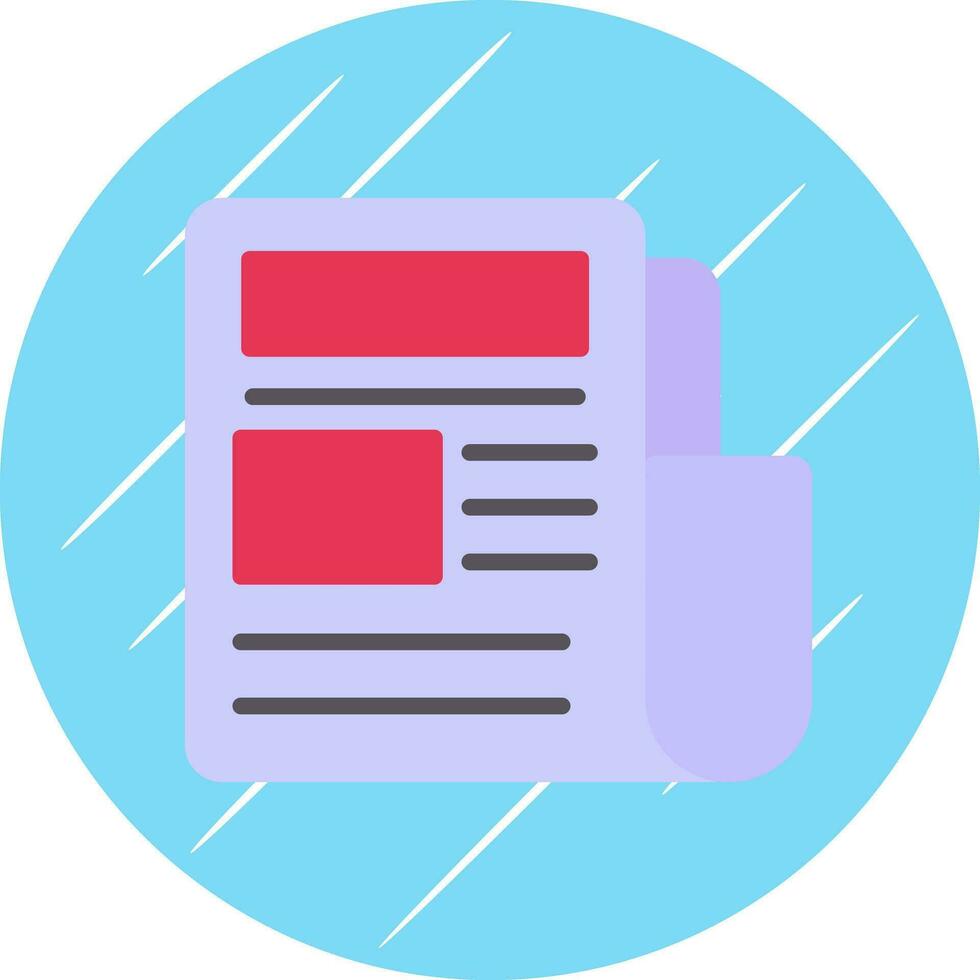 News Vector Icon Design