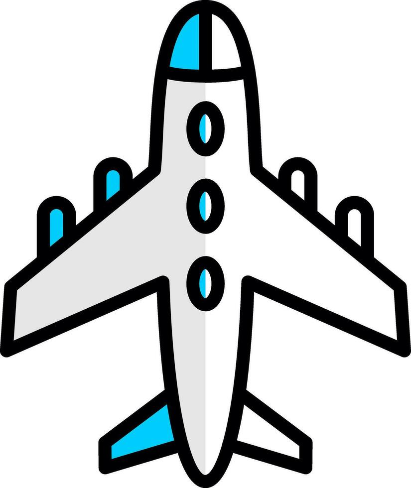 Plane Vector Icon Design