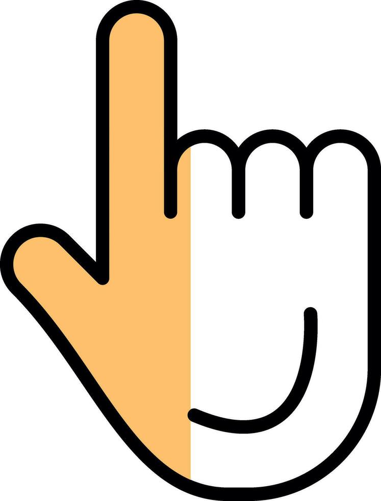 Finger Vector Icon Design
