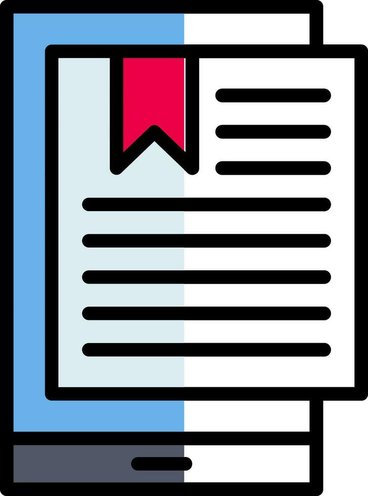 Bookmark Vector Icon Design