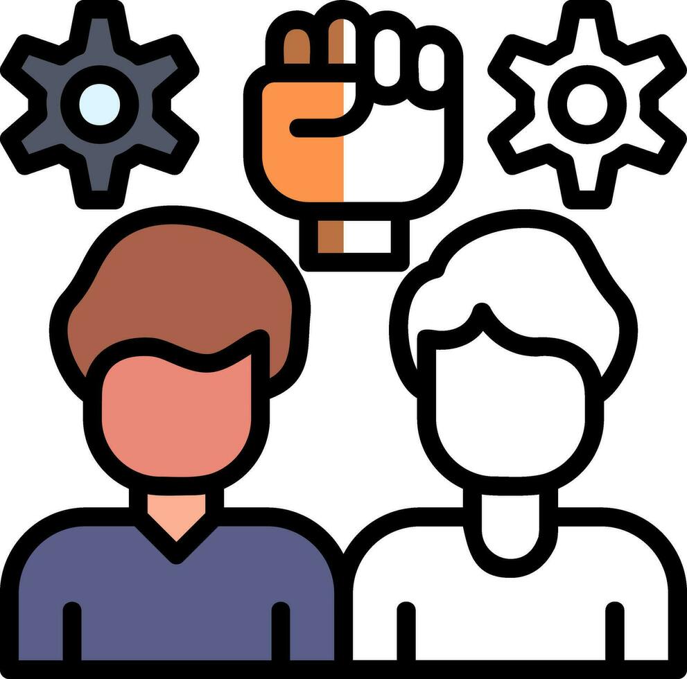 Team Vector Icon Design