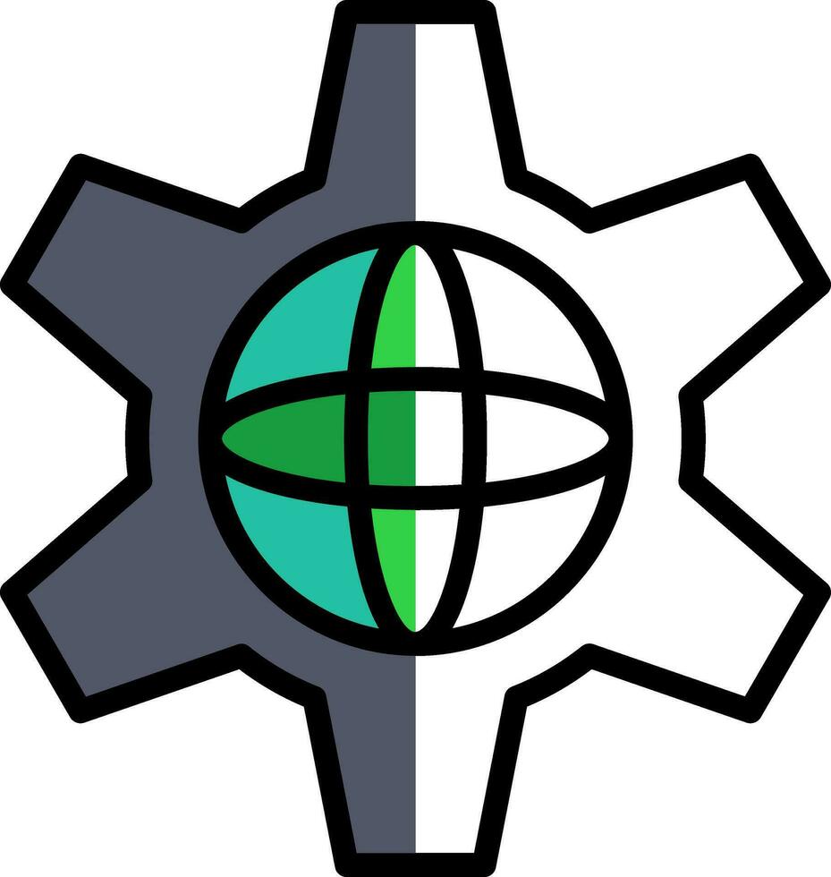 Setting Vector Icon Design