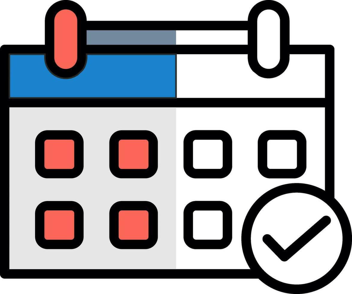 Calendar Vector Icon Design