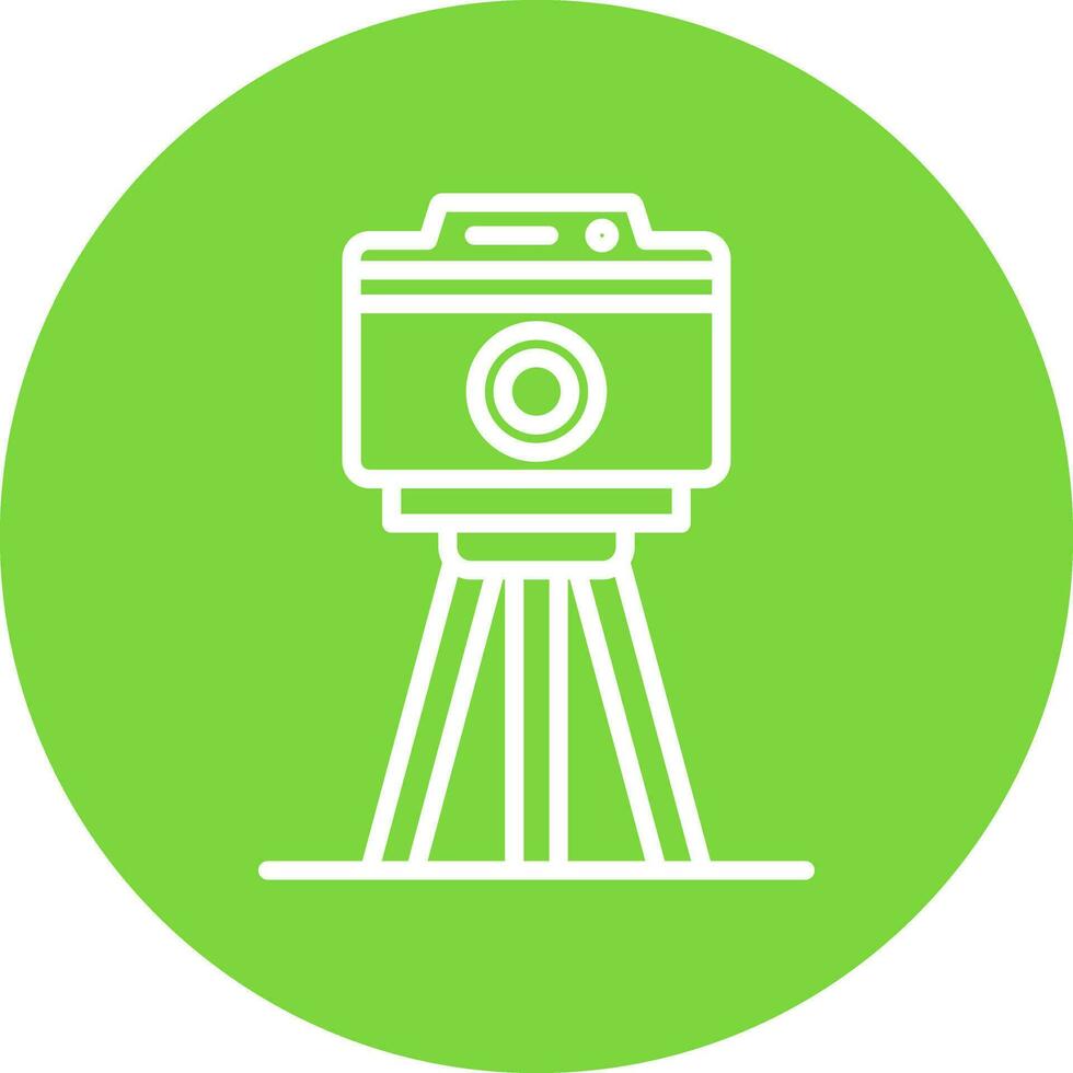Tripod Vector Icon Design