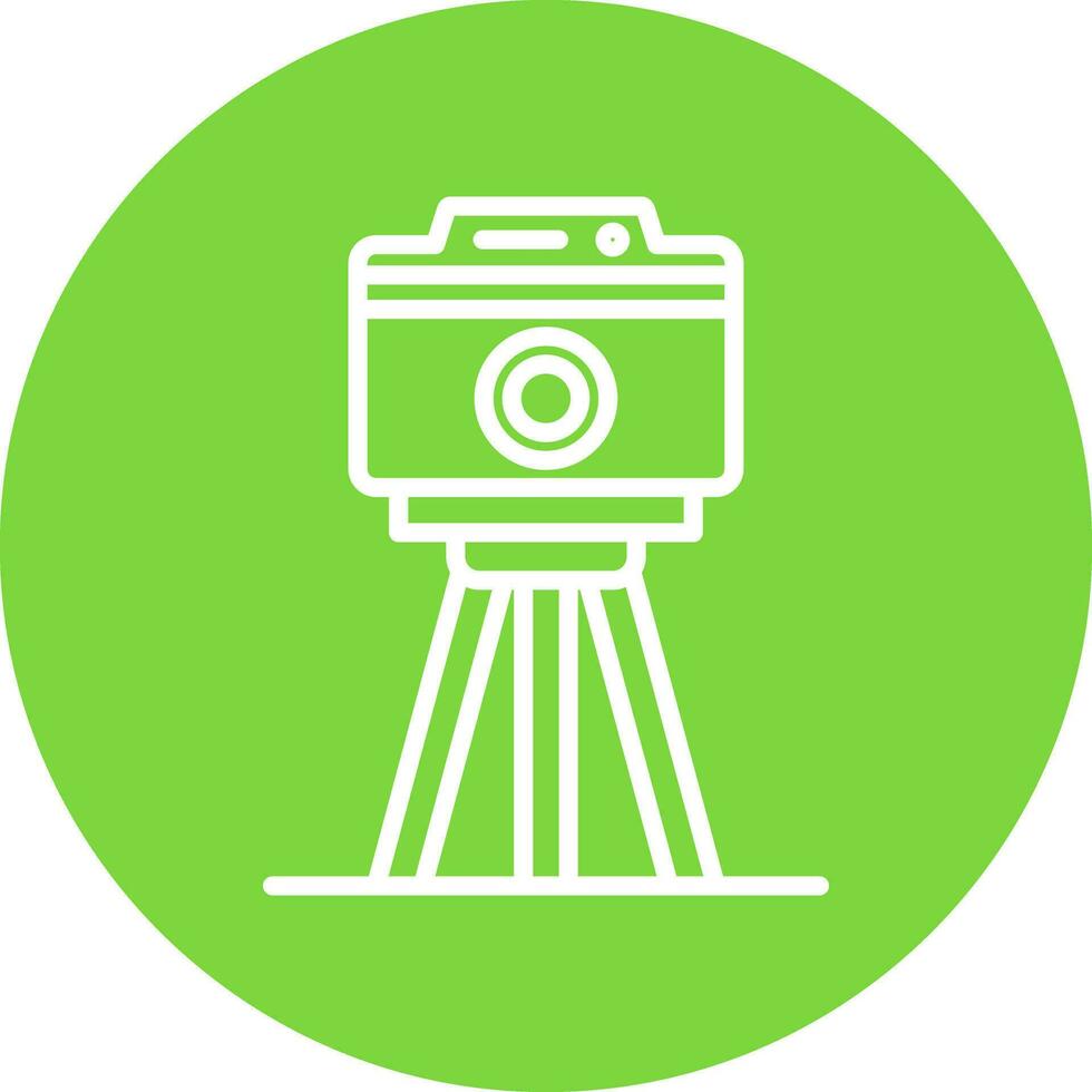 Tripod Vector Icon Design