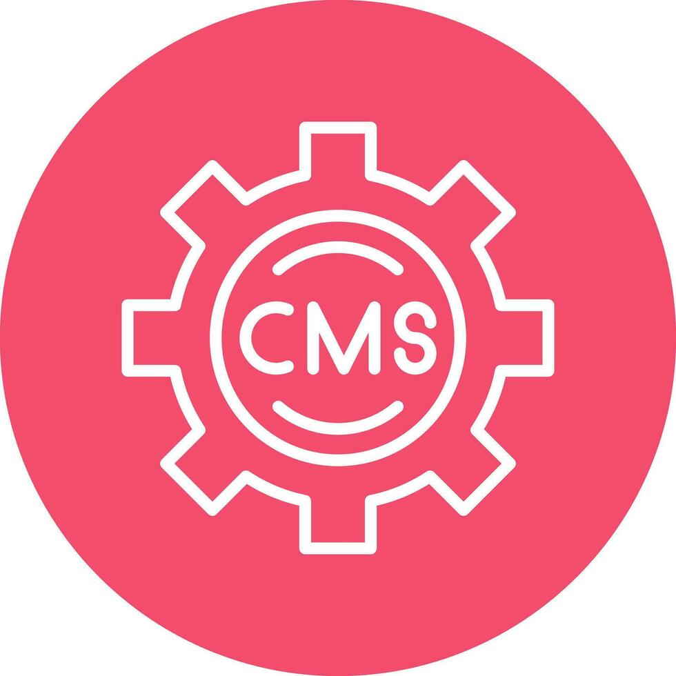 CMS Vector Icon Design