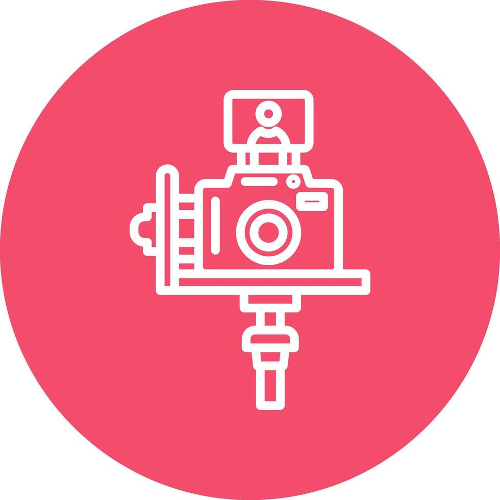 Vlogger Vector Icon Design