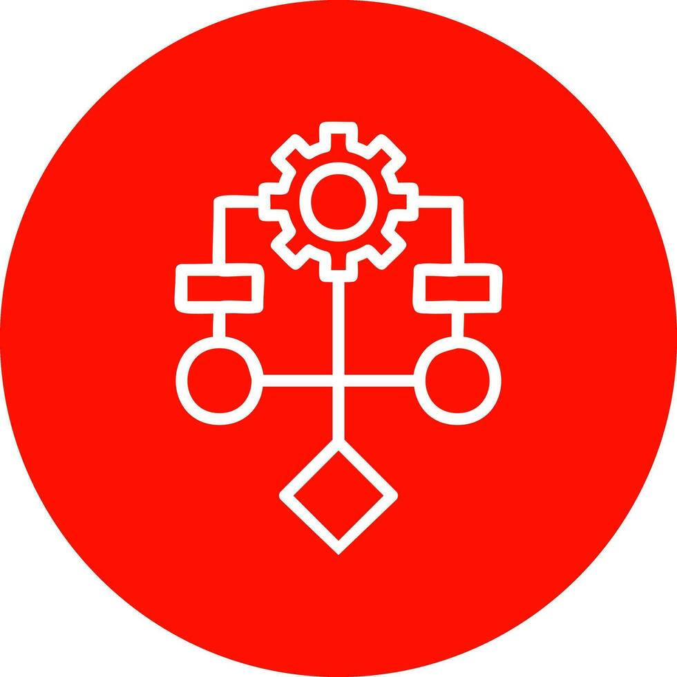 Algorithm Vector Icon Design