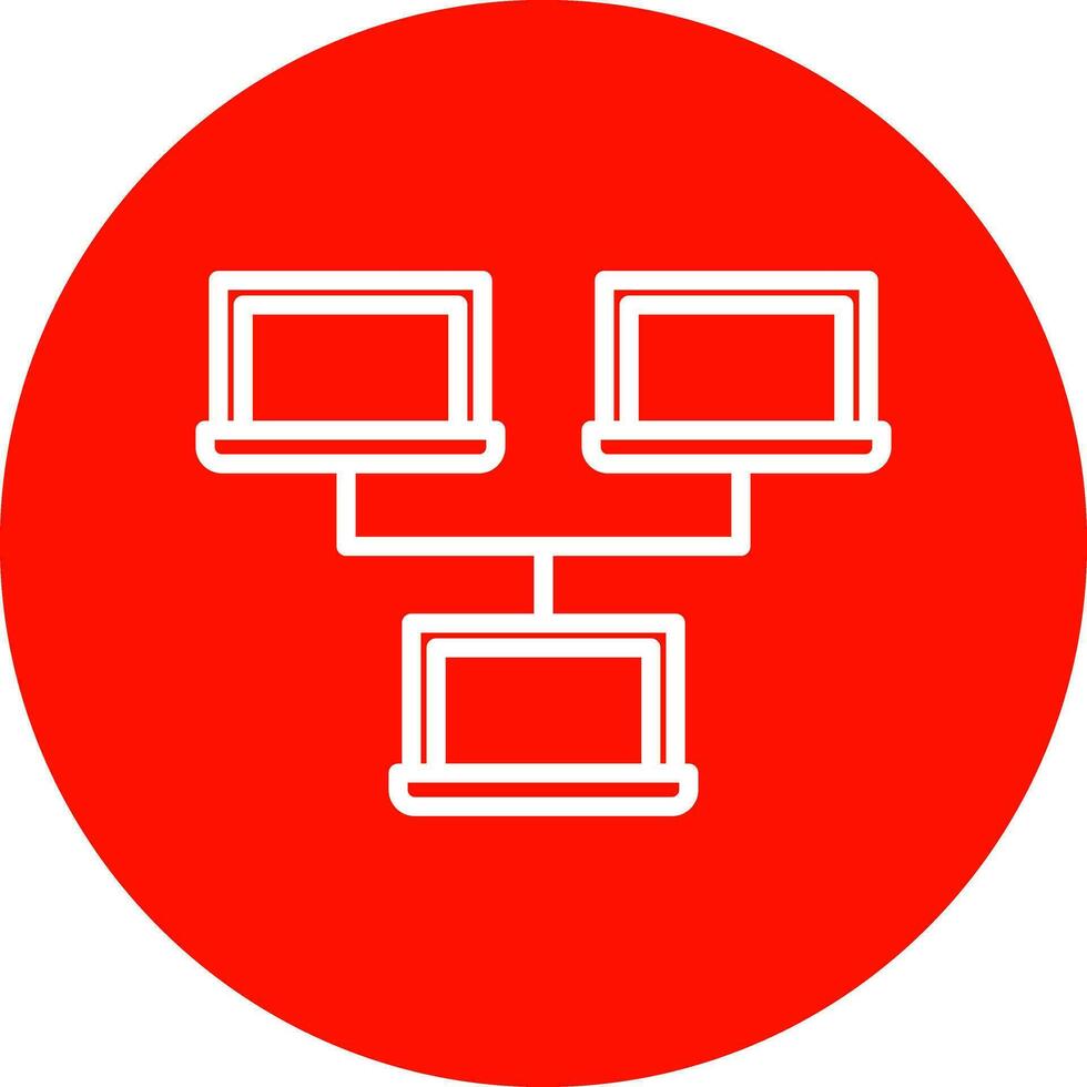 Local network Vector Icon Design