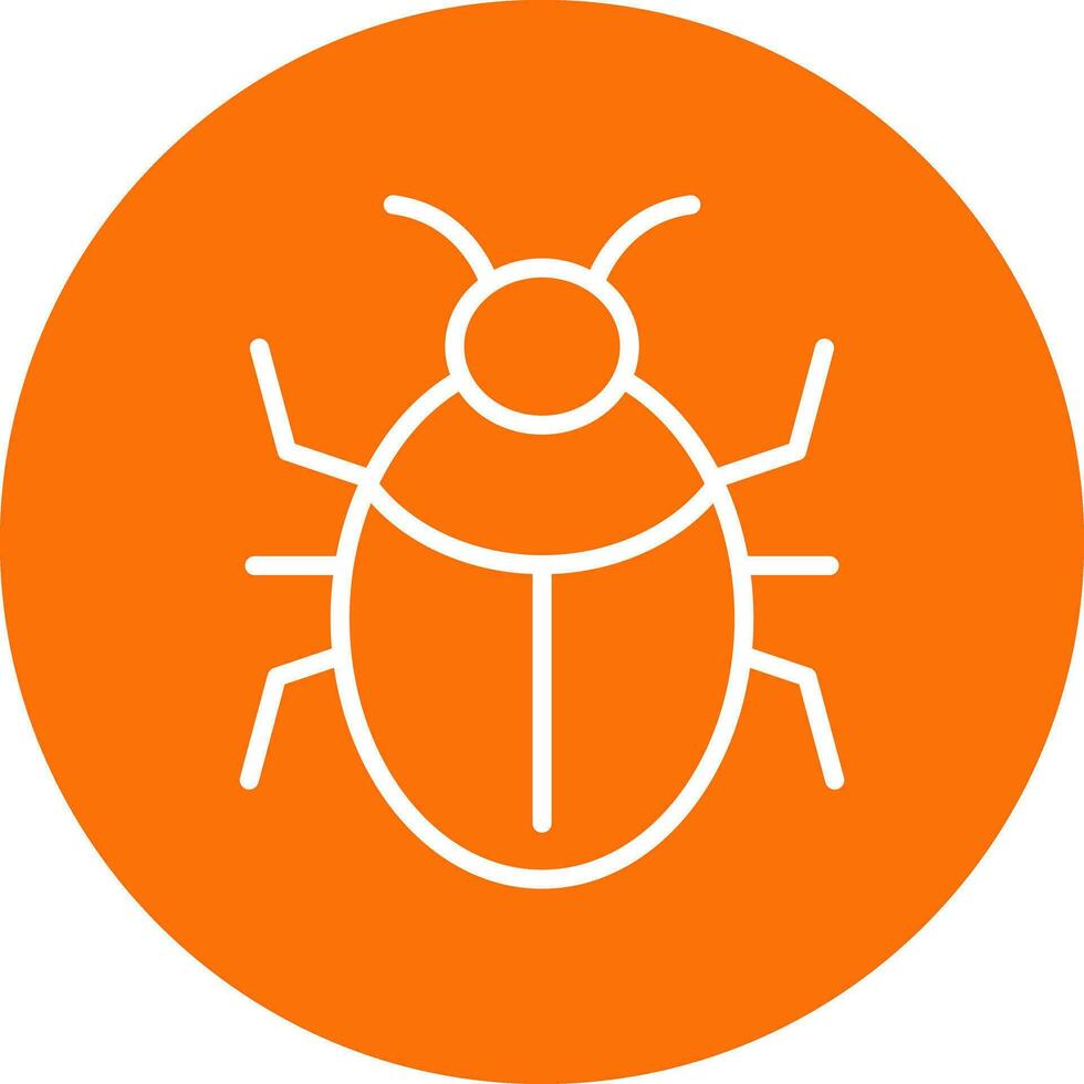 Bug Vector Icon Design