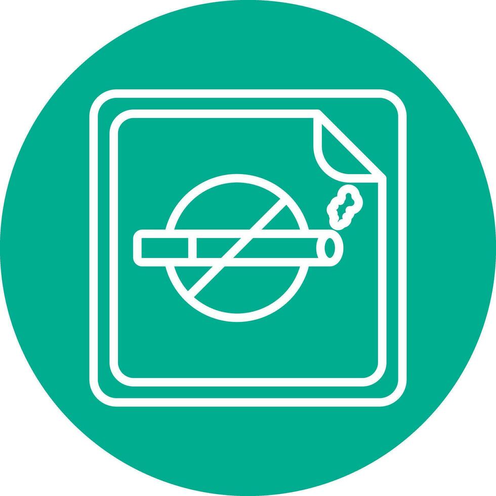 Nicotine patch Vector Icon Design