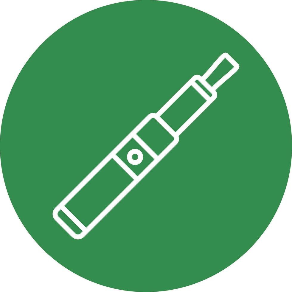 Electronic cigarette Vector Icon Design