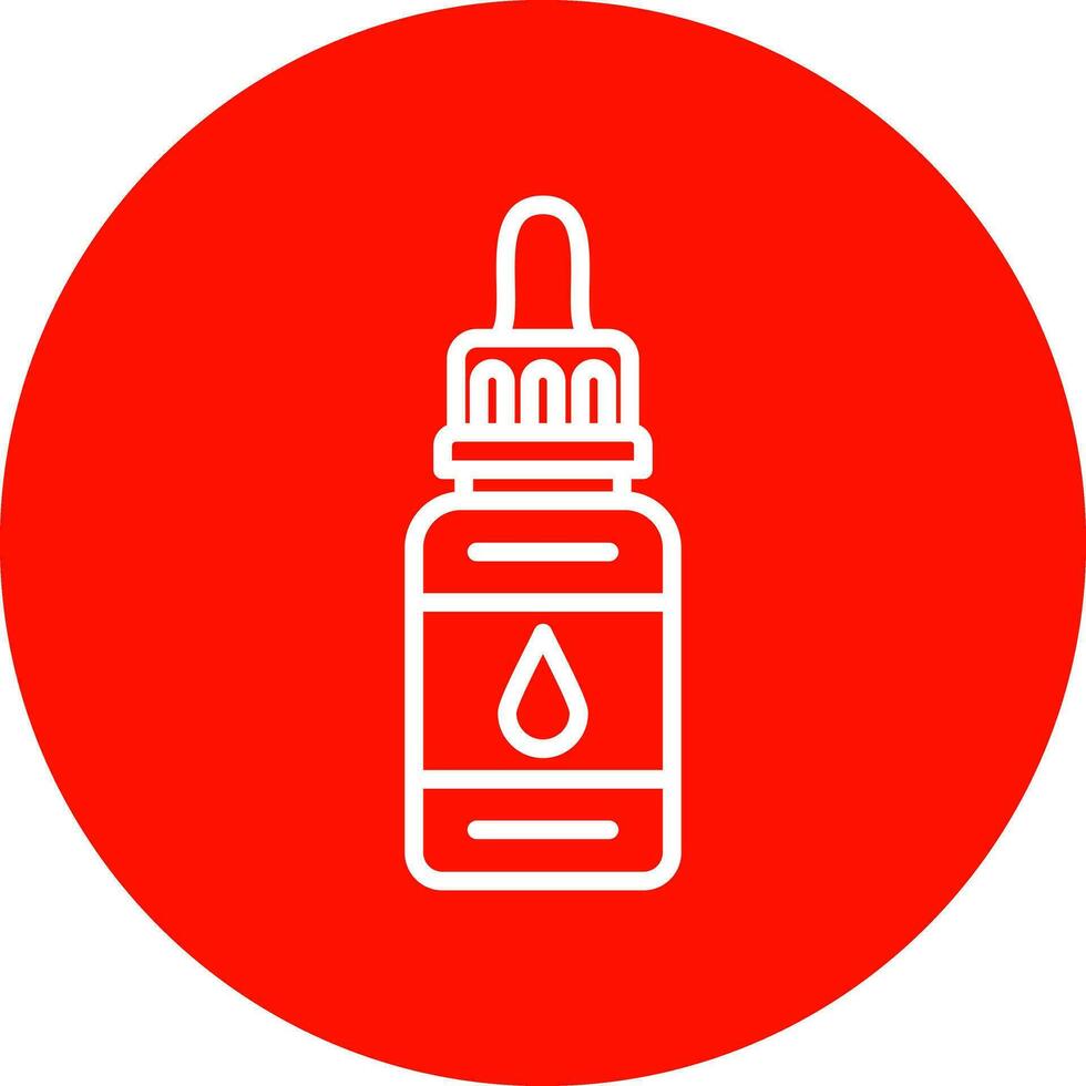 Vape liquid Vector Icon Design