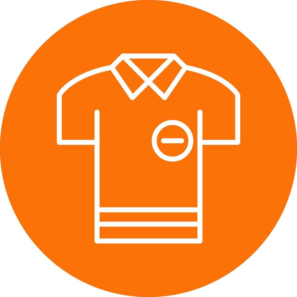 Polo shirt Vector Icon Design