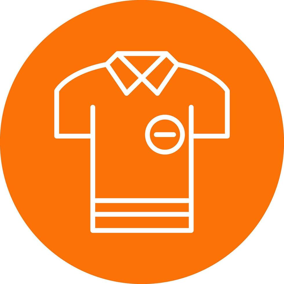 diseño de icono de vector de camisa de polo