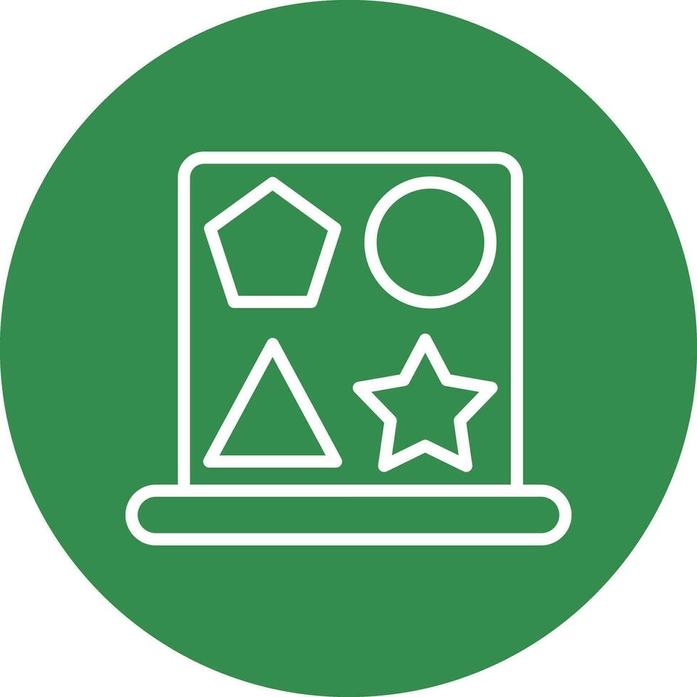 Shape toy Vector Icon Design