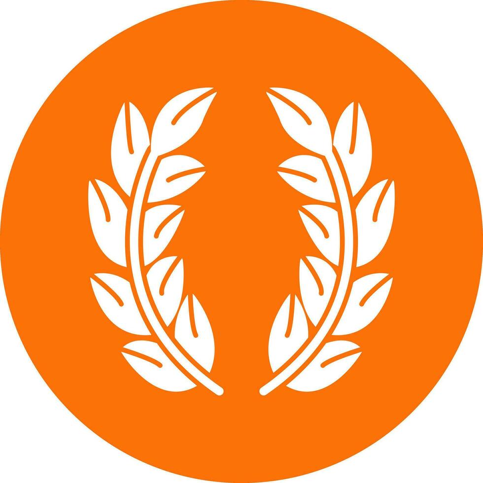 Laurel Vector Icon Design