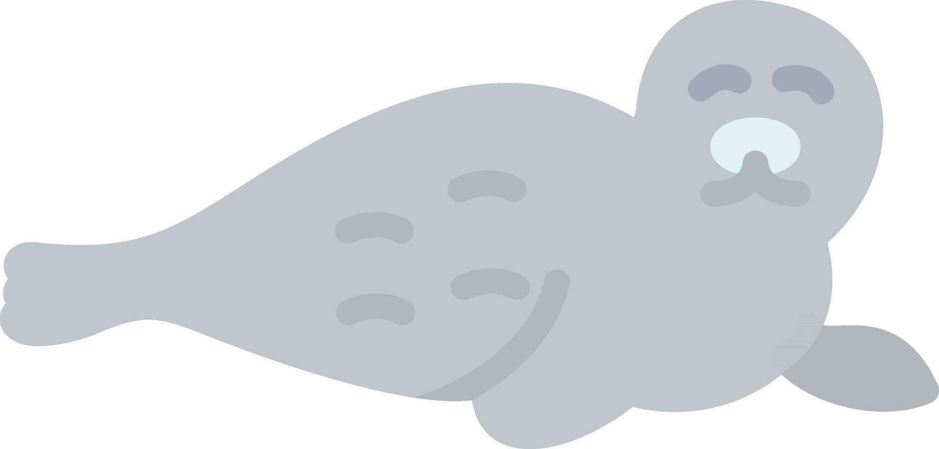 Seal Vector Icon Design