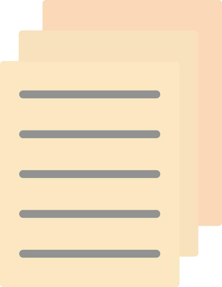 Page Vector Icon Design