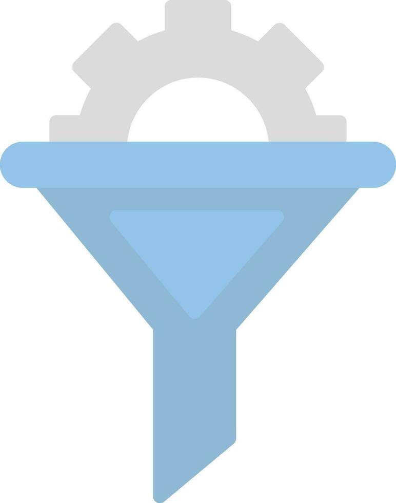 diseño de icono de vector de embudo